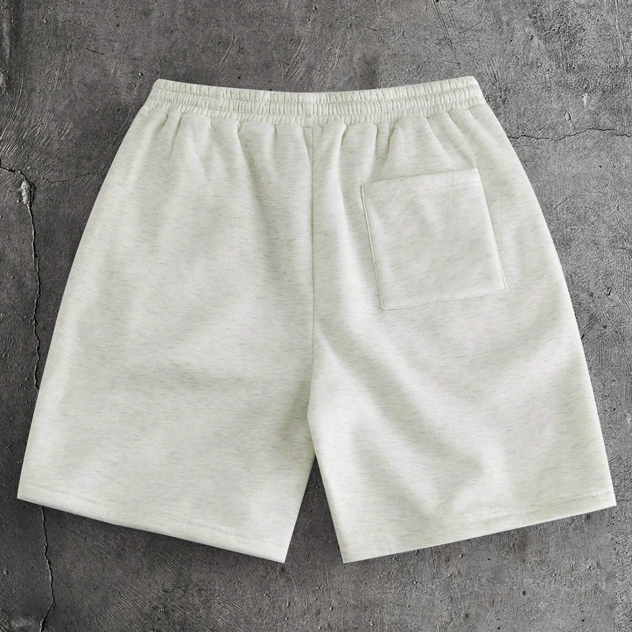 Casual Printed Drawstring Fleece Summer Shorts For Men