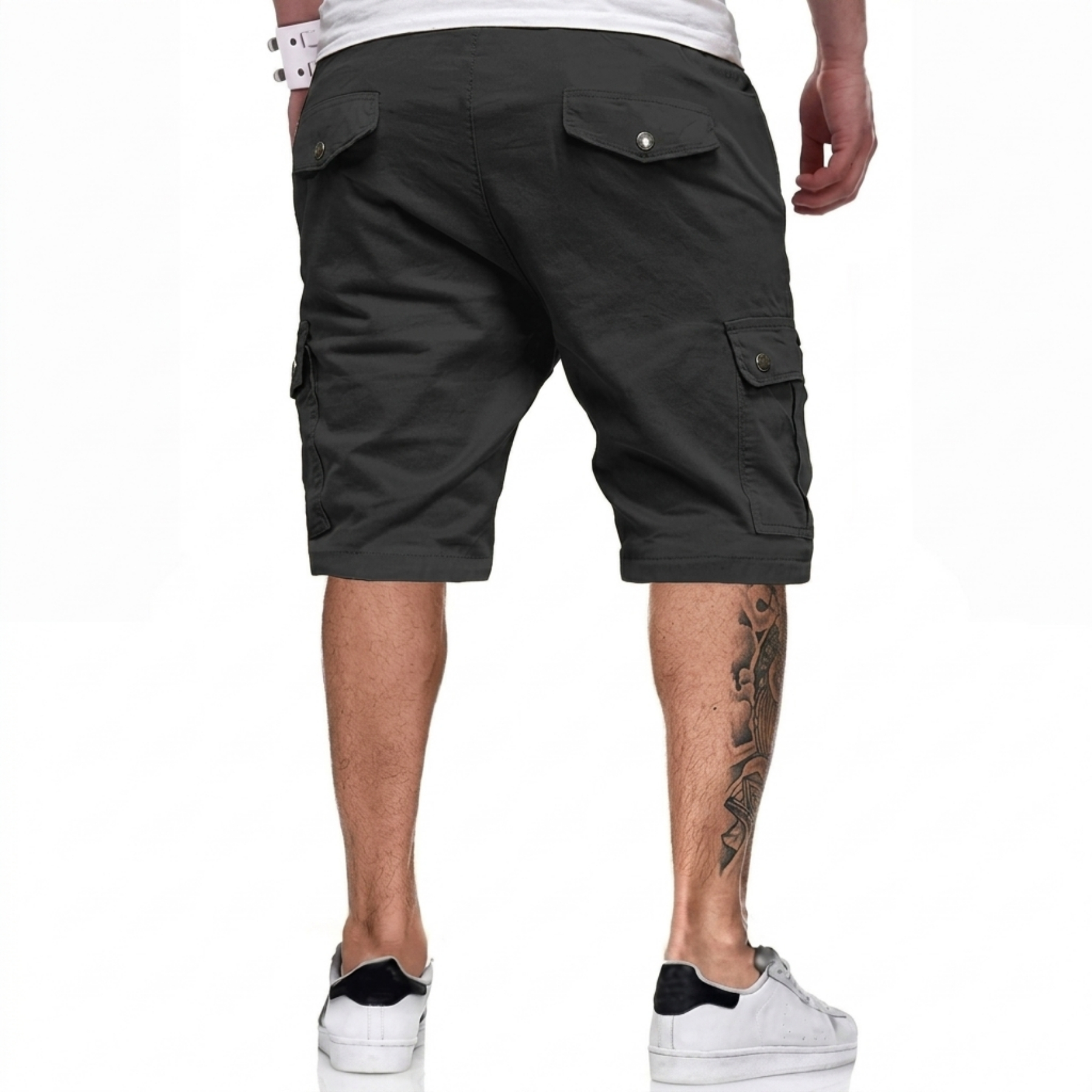 Pack Of 4 Summer Loose Cargo Shorts
