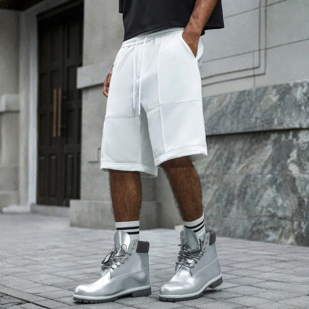 Men’s Loose Fit Knee Length Casual Shorts