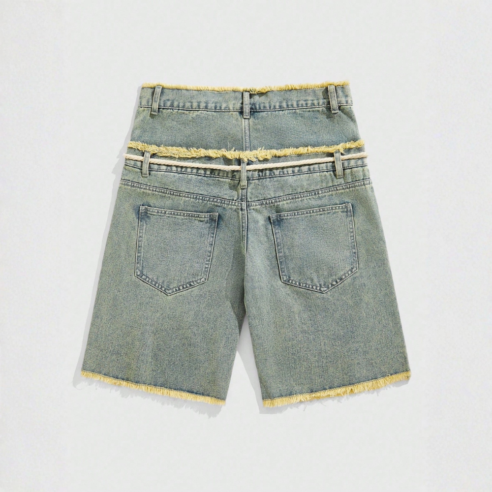 Men’s Loose Fit Casual Denim Shorts For Everyday