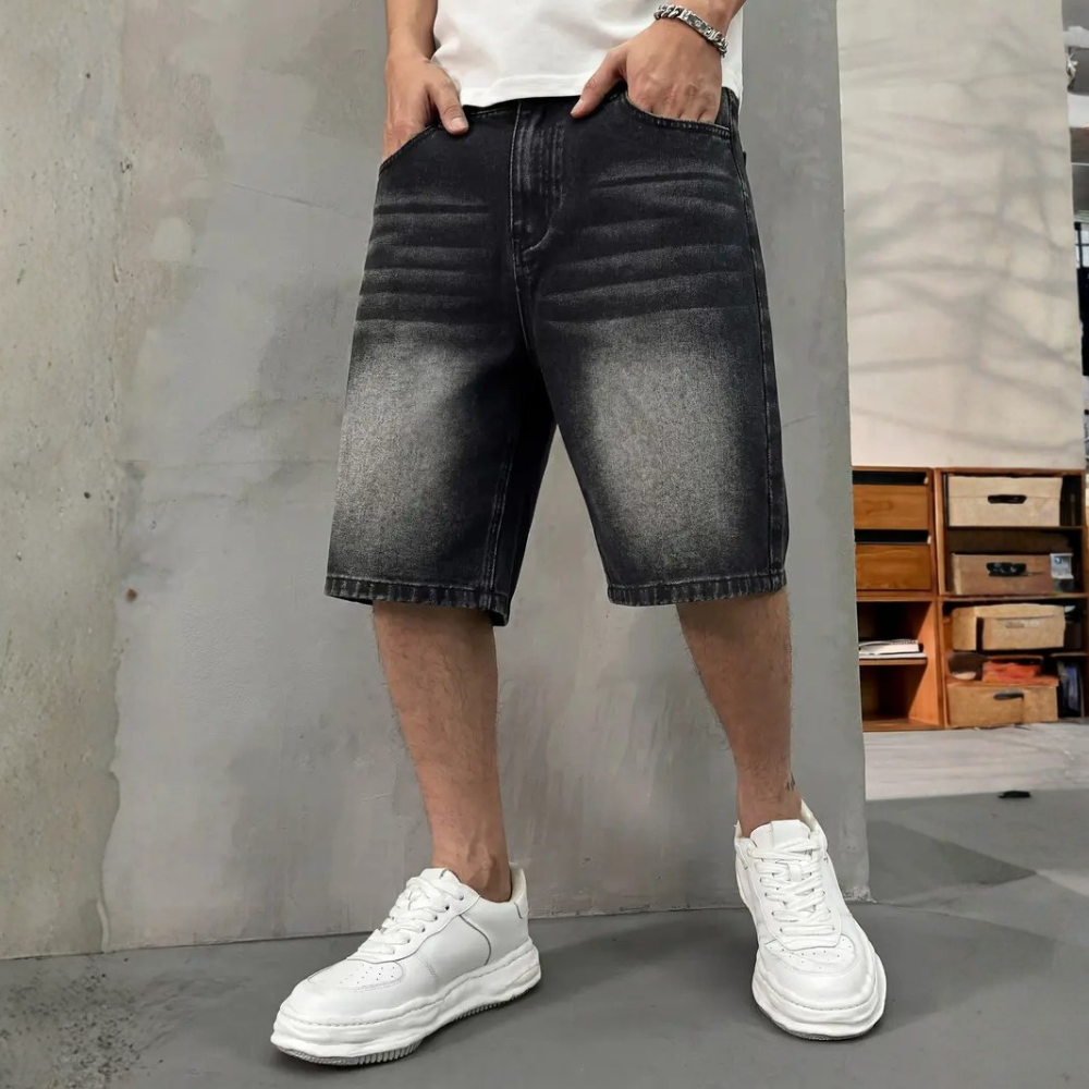 Casual Comfy Denim Shorts Wear For Men