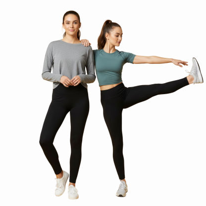 Pack of 2 Women Ultra Light Thermal Baselayer Legging Pant