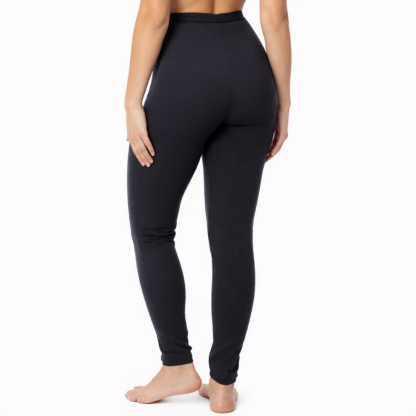 Women Combed Cotton Raschel Knit Thermals Underwear Long Pant