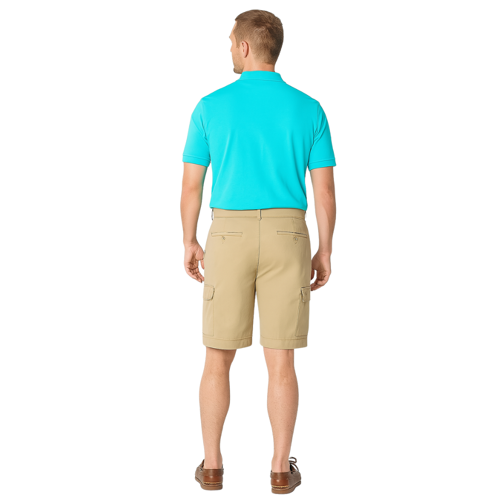 St. John’s Bay Men’s Mid-Rise Stretch Cargo Shorts