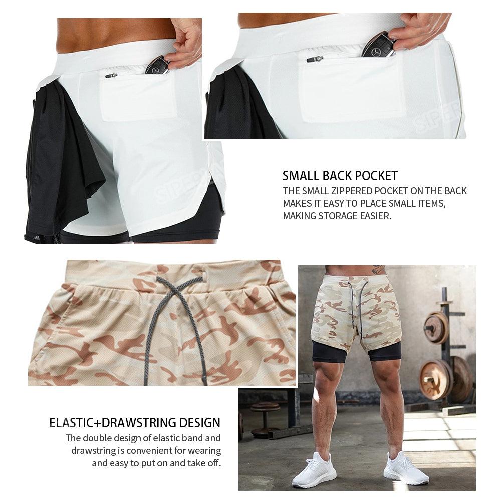 Training Shorts for Men - Running, Gym, Fitness, Workout-The Comfy Shorts