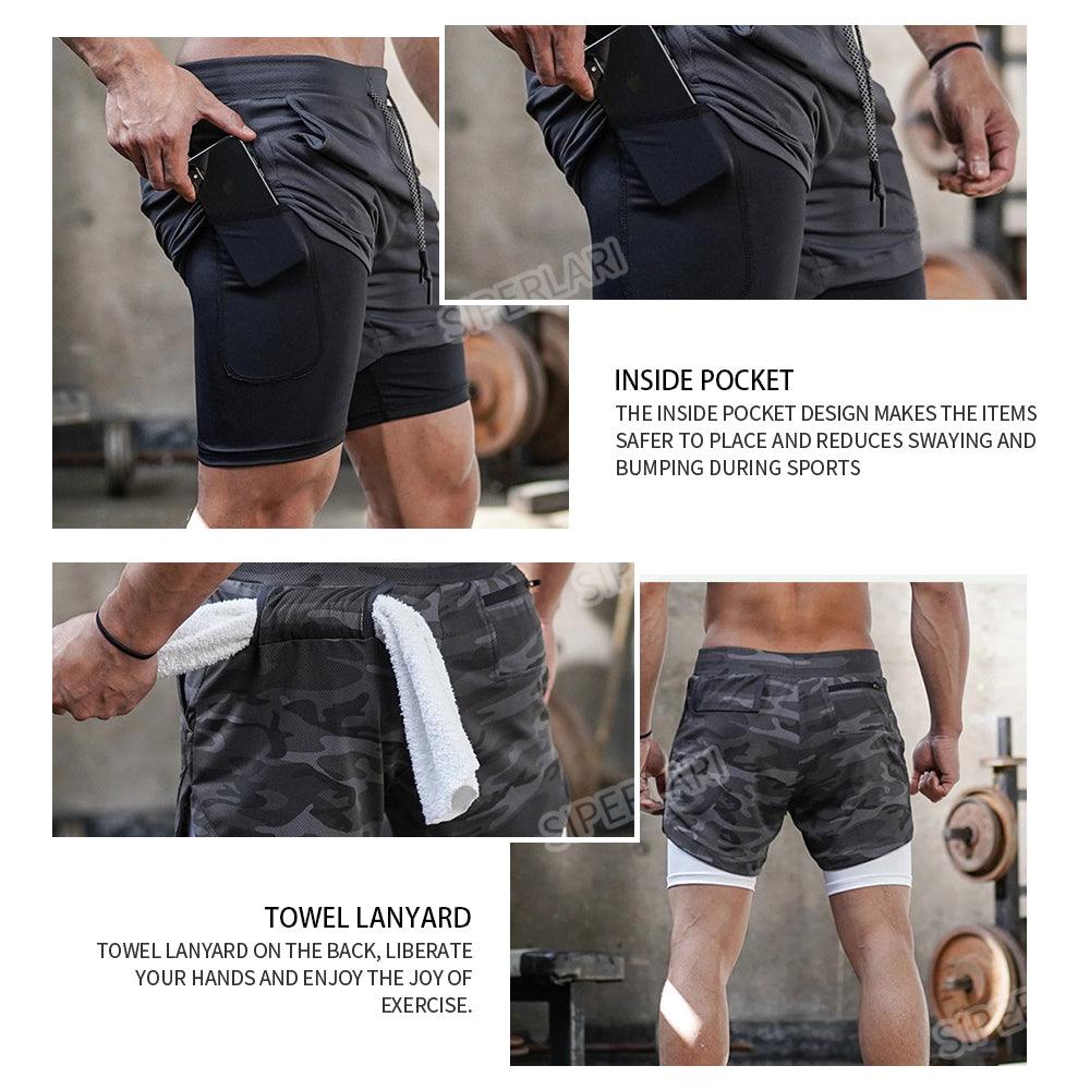 Training Shorts for Men - Running, Gym, Fitness, Workout-The Comfy Shorts