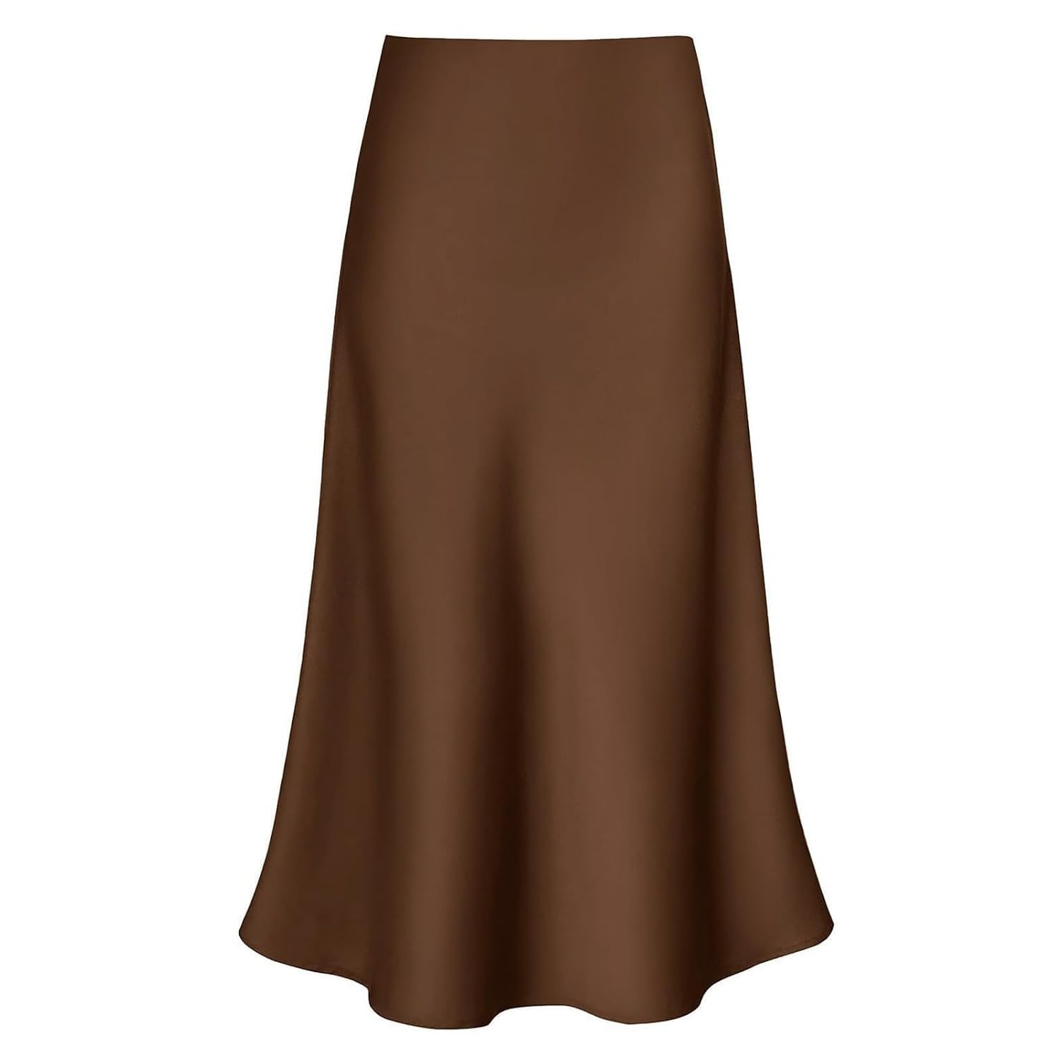 Spring Summer Elastic High Waisted A Line Skirt For Women