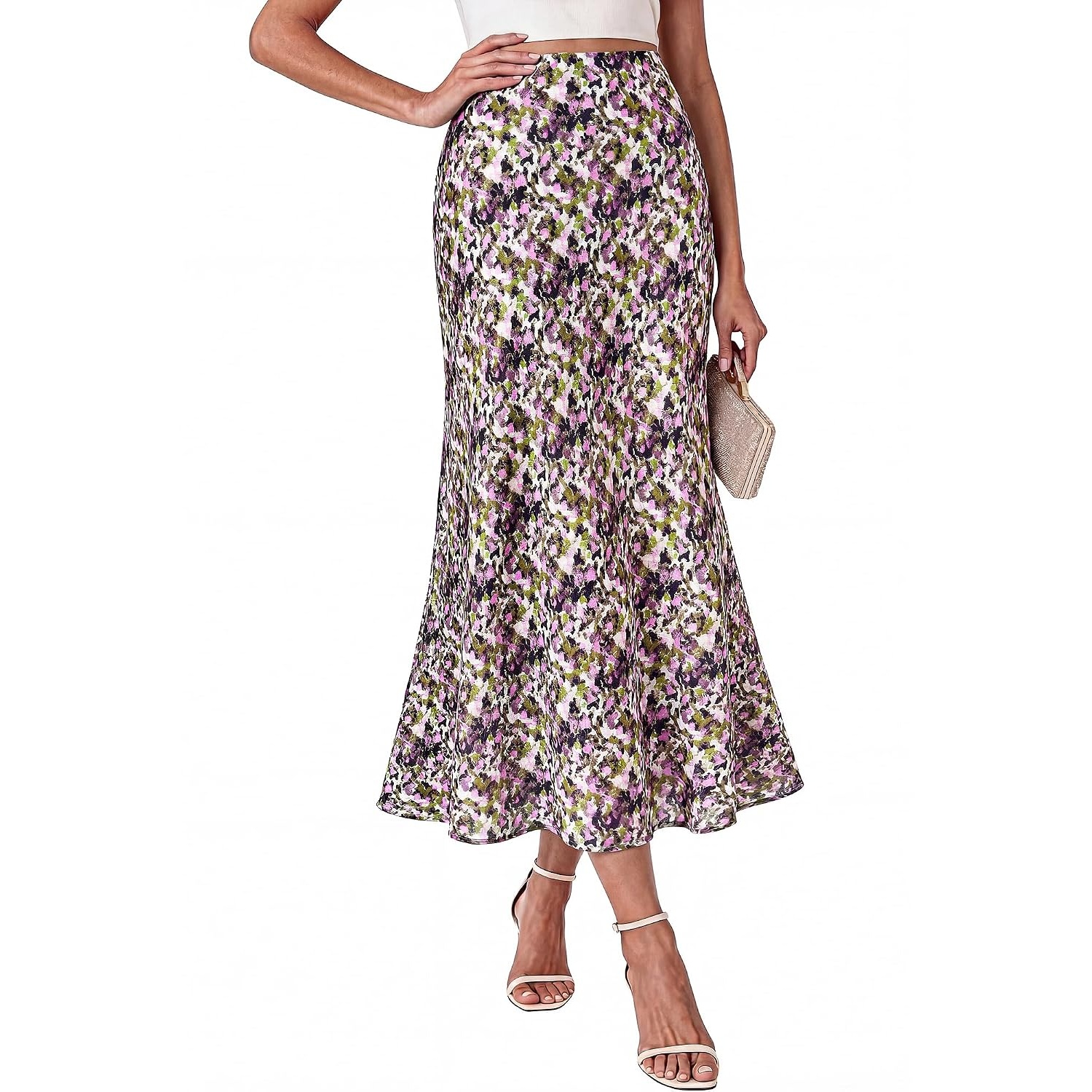 Summer Spring Party Lightweight A Line Skirt For Women