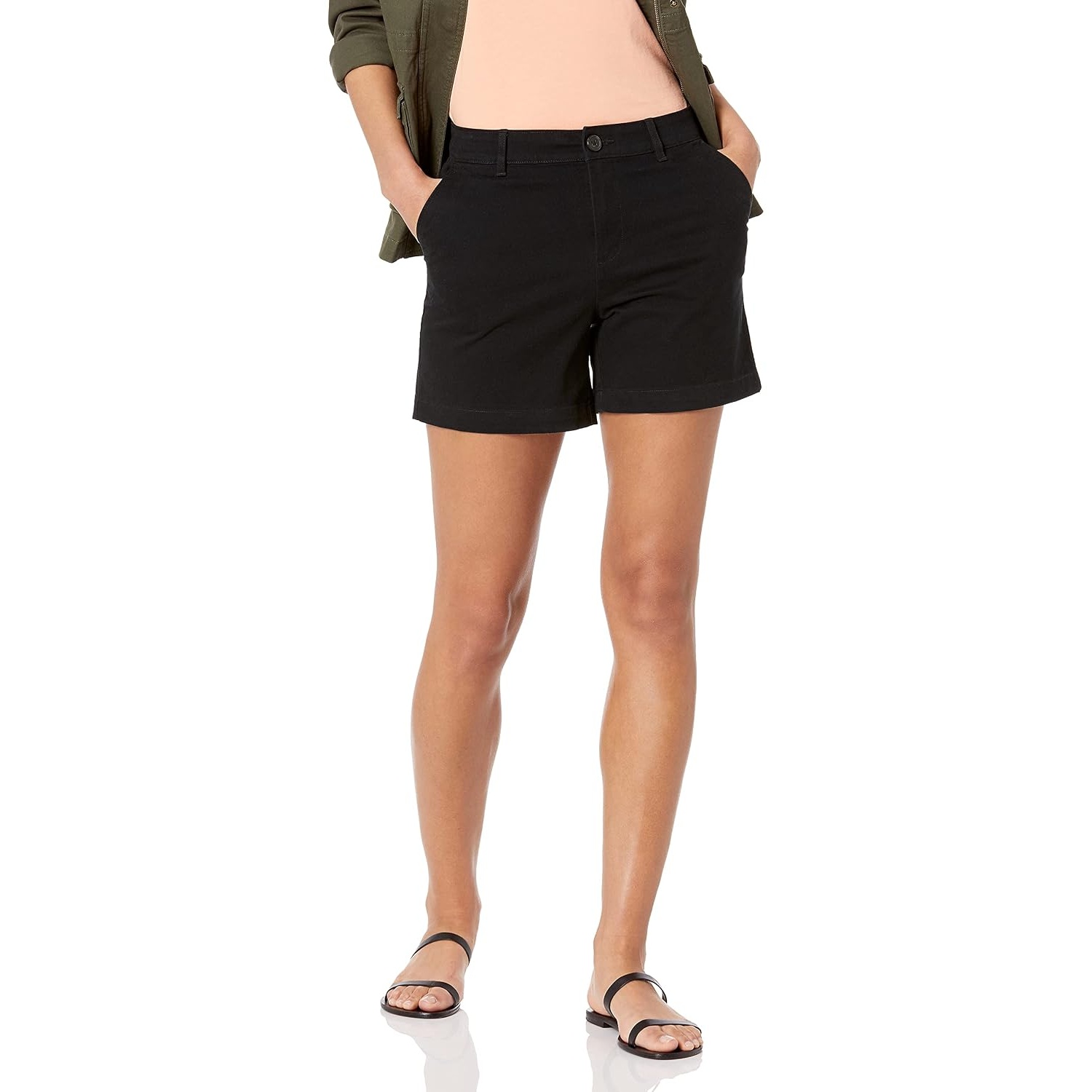 Slim Fit Summer Shorts For Women
