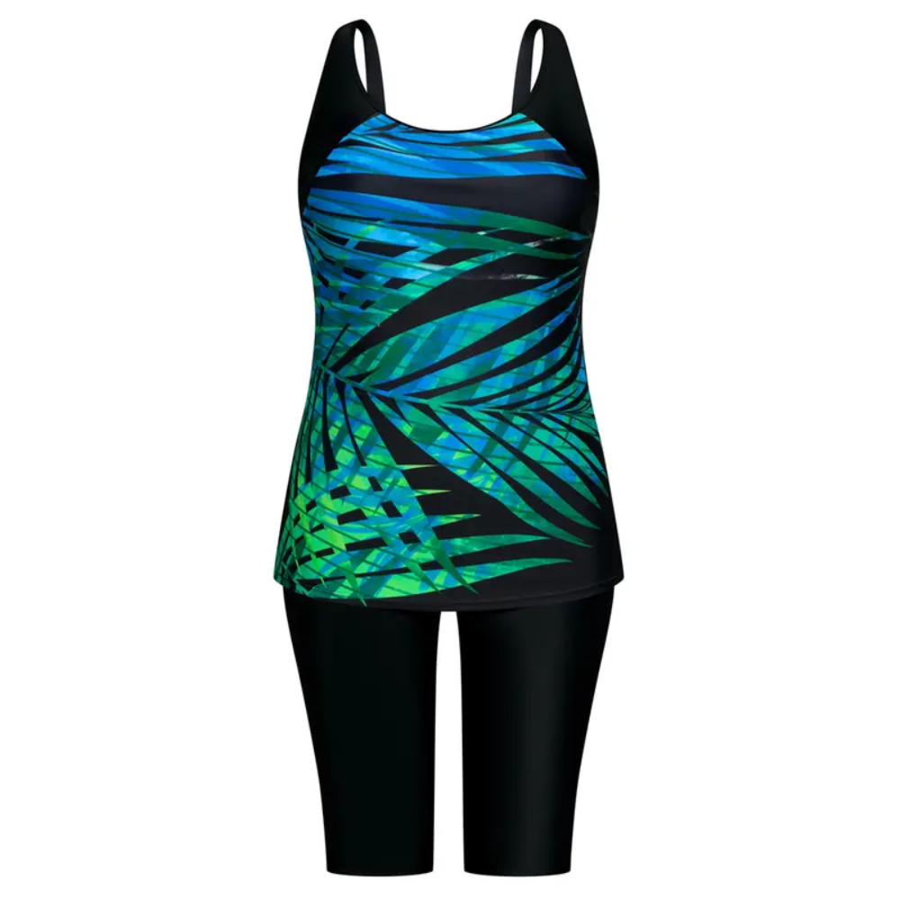 Plus Size Tankini Swimwear Set