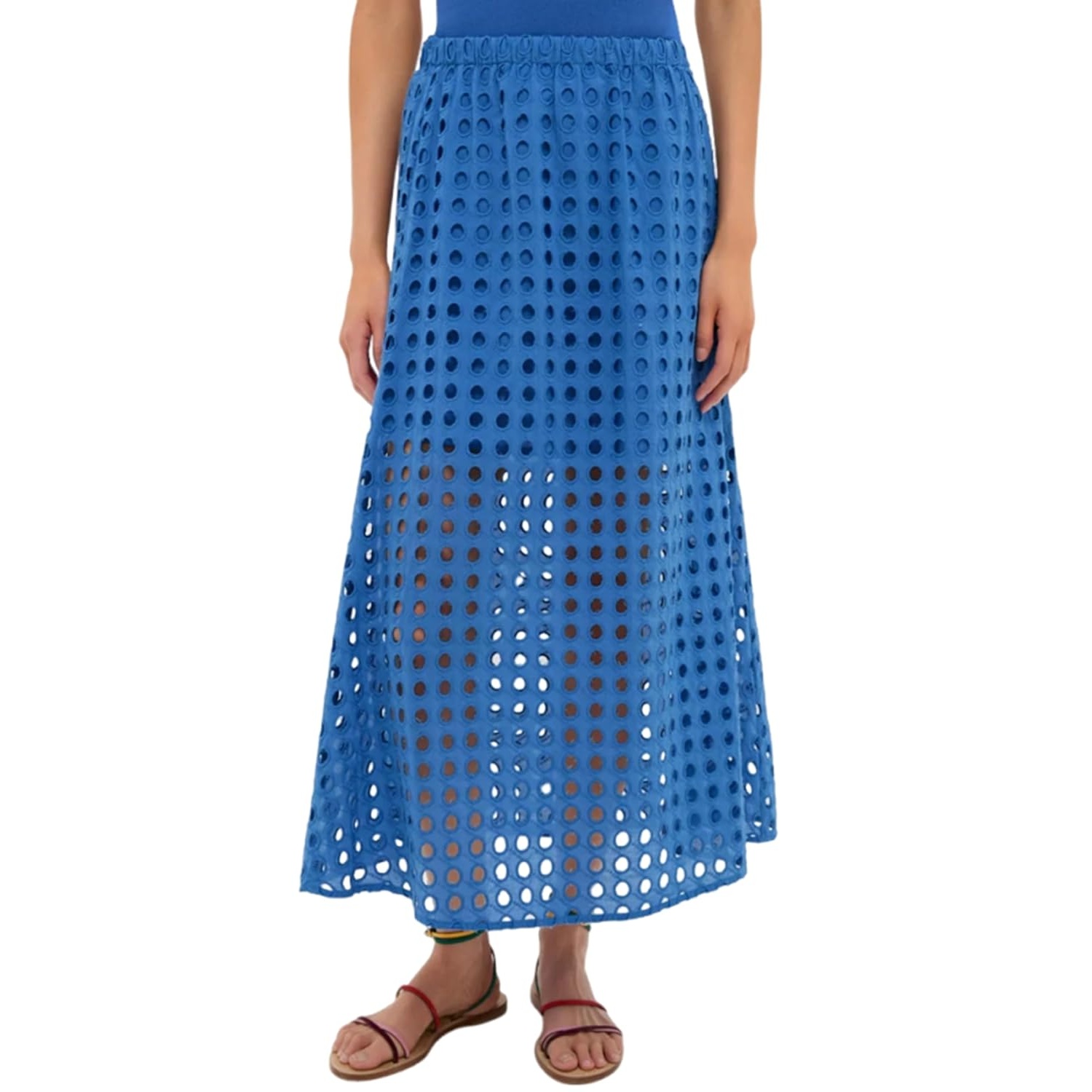 Summer Beach Maxi Skirt With Underneath For Women