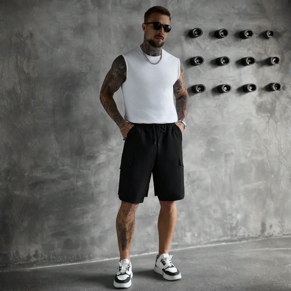 Men’s Multi-Pocket Cargo Casual Shorts