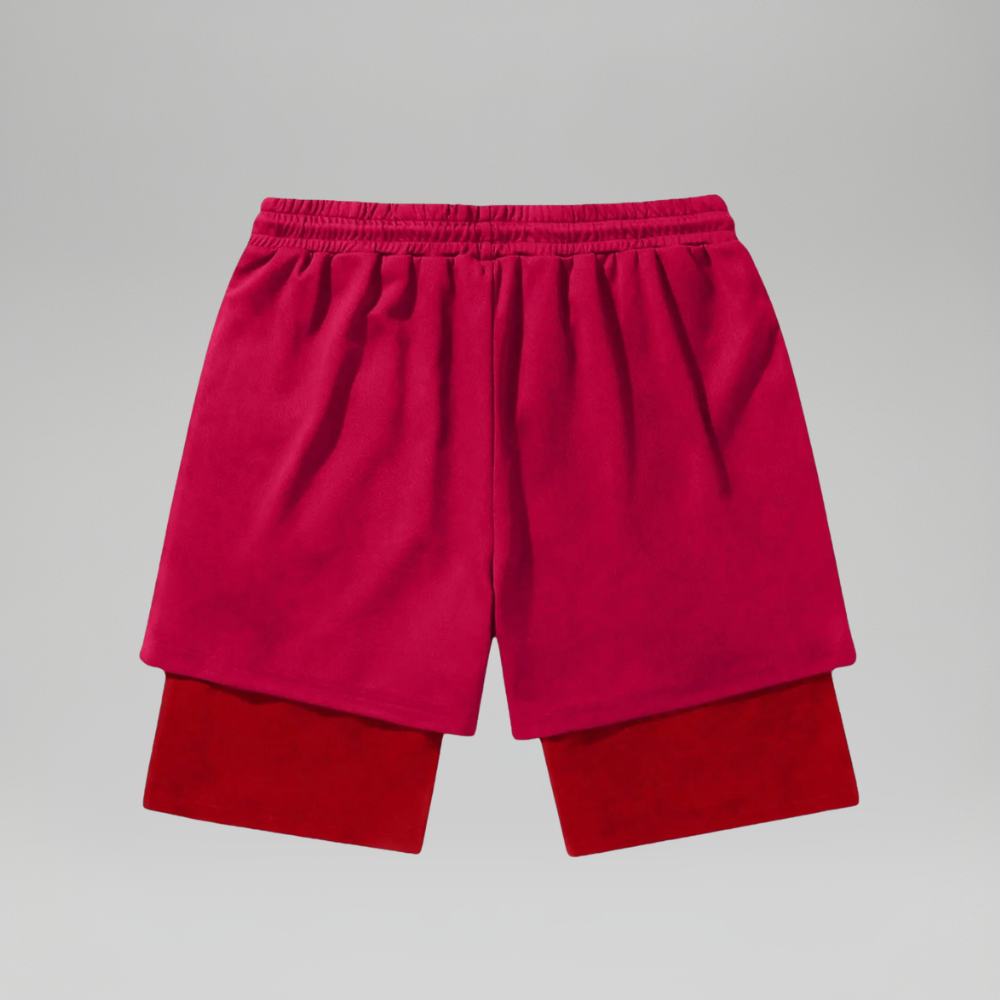 Men's Cross Graphic Knit Drawstring Street Shorts