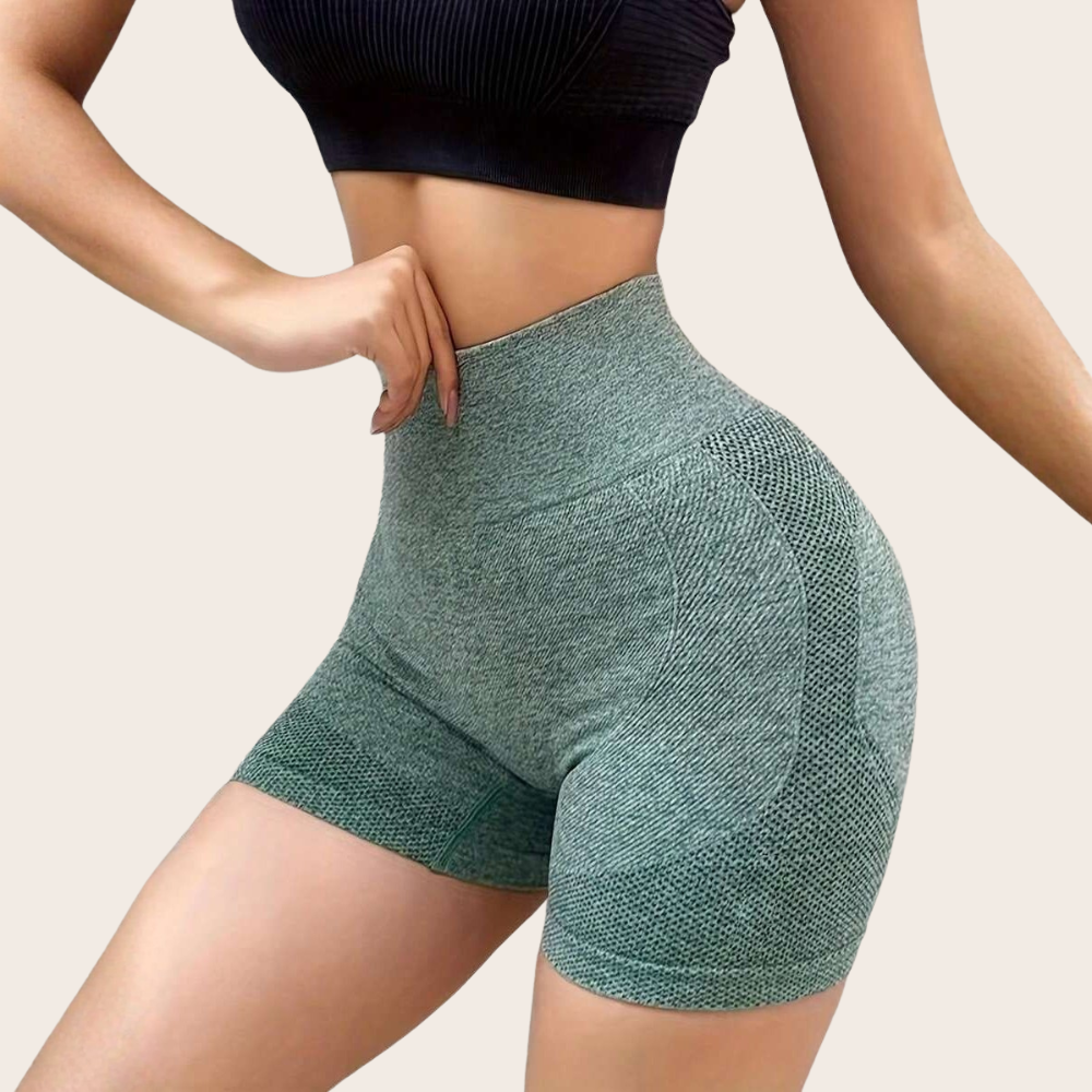 Pack Of 4 Butt Lifting High Yoga Shorts For Women