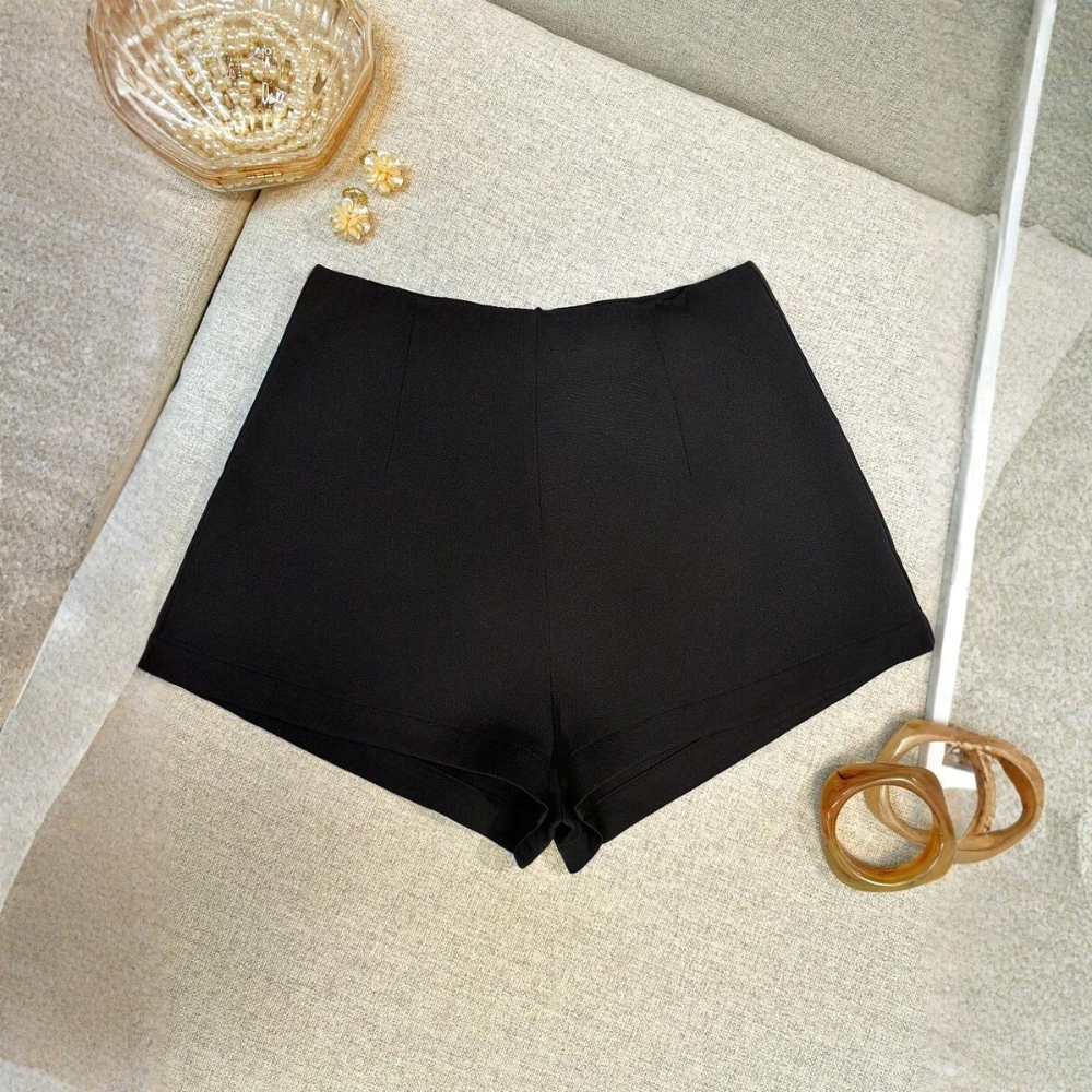 Casual And Solid Color Shorts Summer For Women