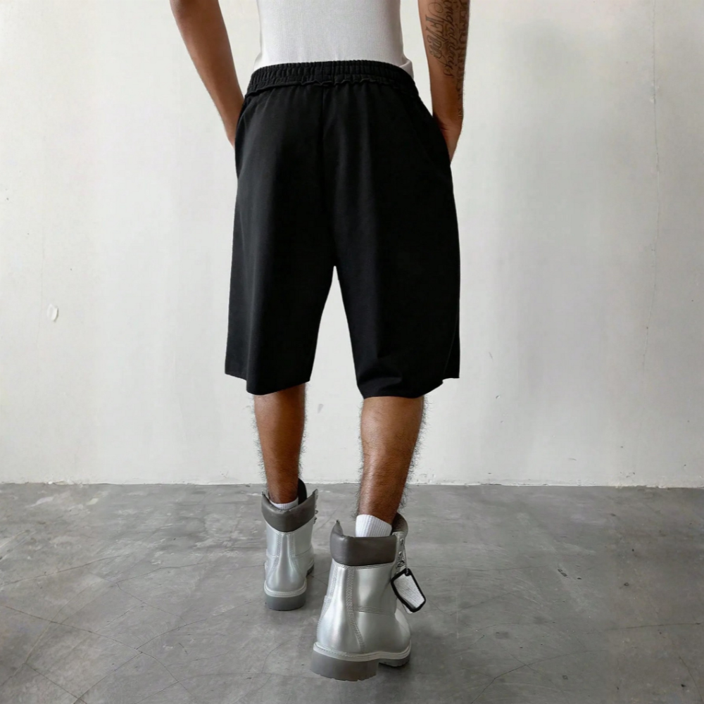 Men’s Loose Fit Knee Length Casual Shorts