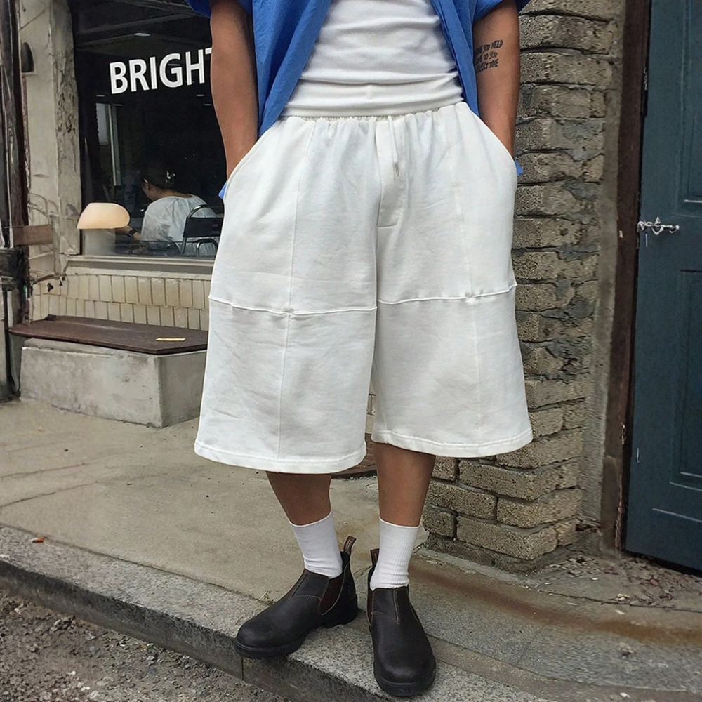 Men’s Loose Fit Knee Length Casual Shorts