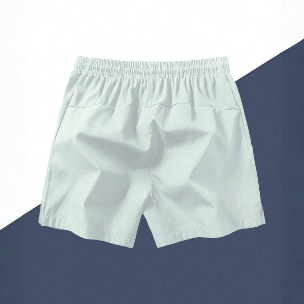 Comfortable Sports Shorts With Zipper Pocket