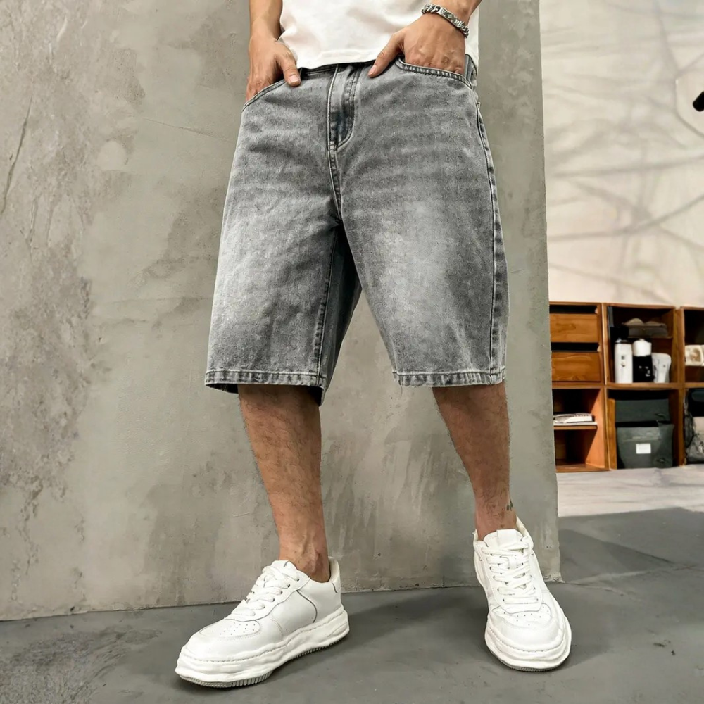 Casual Comfy Denim Shorts Wear For Men