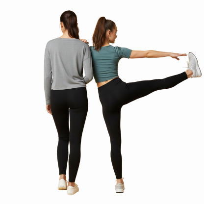 Pack of 2 Women Ultra Light Thermal Baselayer Legging Pant