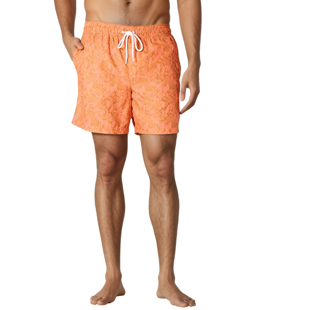 Mens Fast Drying Swim Trunks With Elastic Band