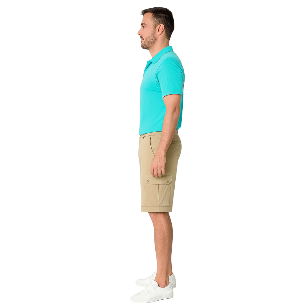 St. John’s Bay Men’s Mid-Rise Stretch Cargo Shorts