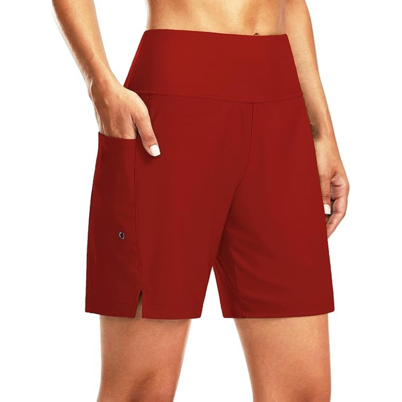 7 Inch Swim Board Shorts With  Liner And Pockets