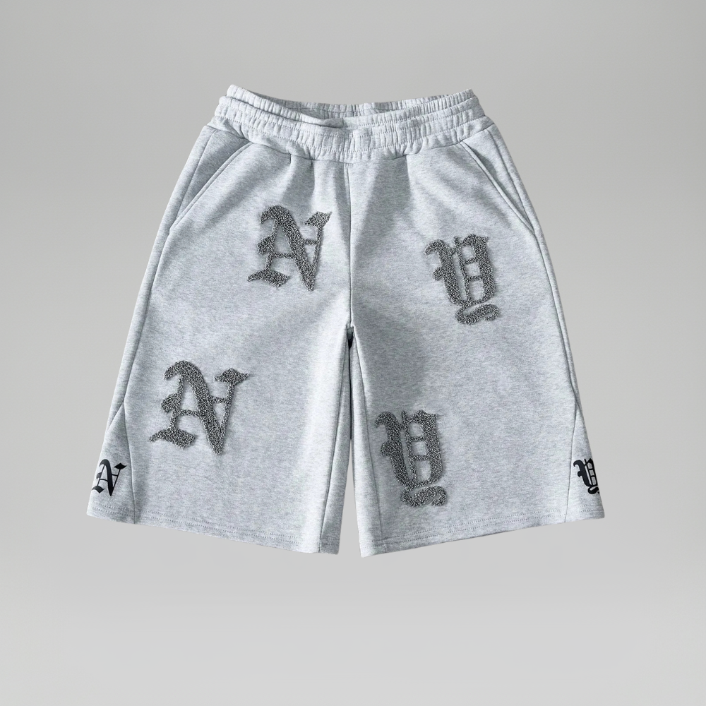 Men’s Contrast Trim Drawstring Casual Sweatpants Shorts