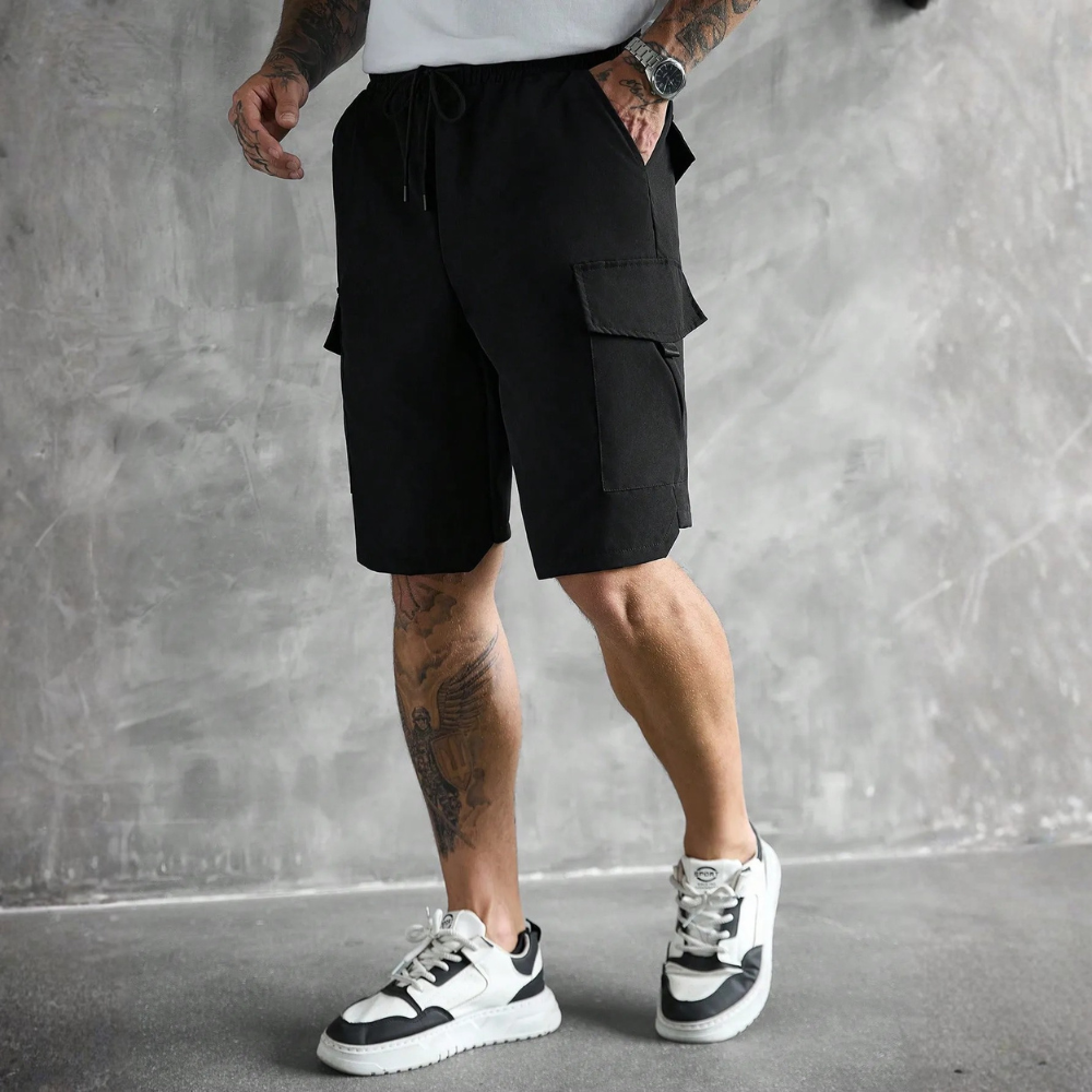 Men’s Multi-Pocket Cargo Casual Shorts
