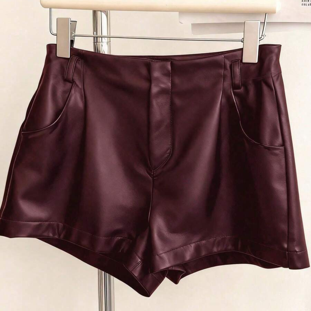 Summer Fashion Solid Color Shorts For Women