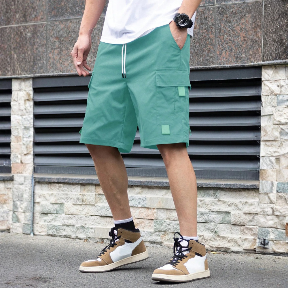 Men’s Multi-Pocket Cargo Casual Shorts