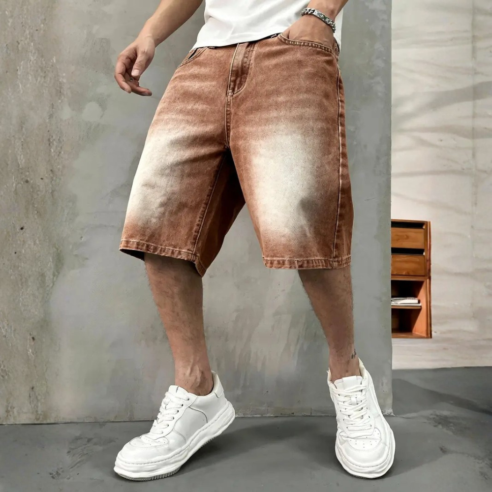 Casual Comfy Denim Shorts Wear For Men