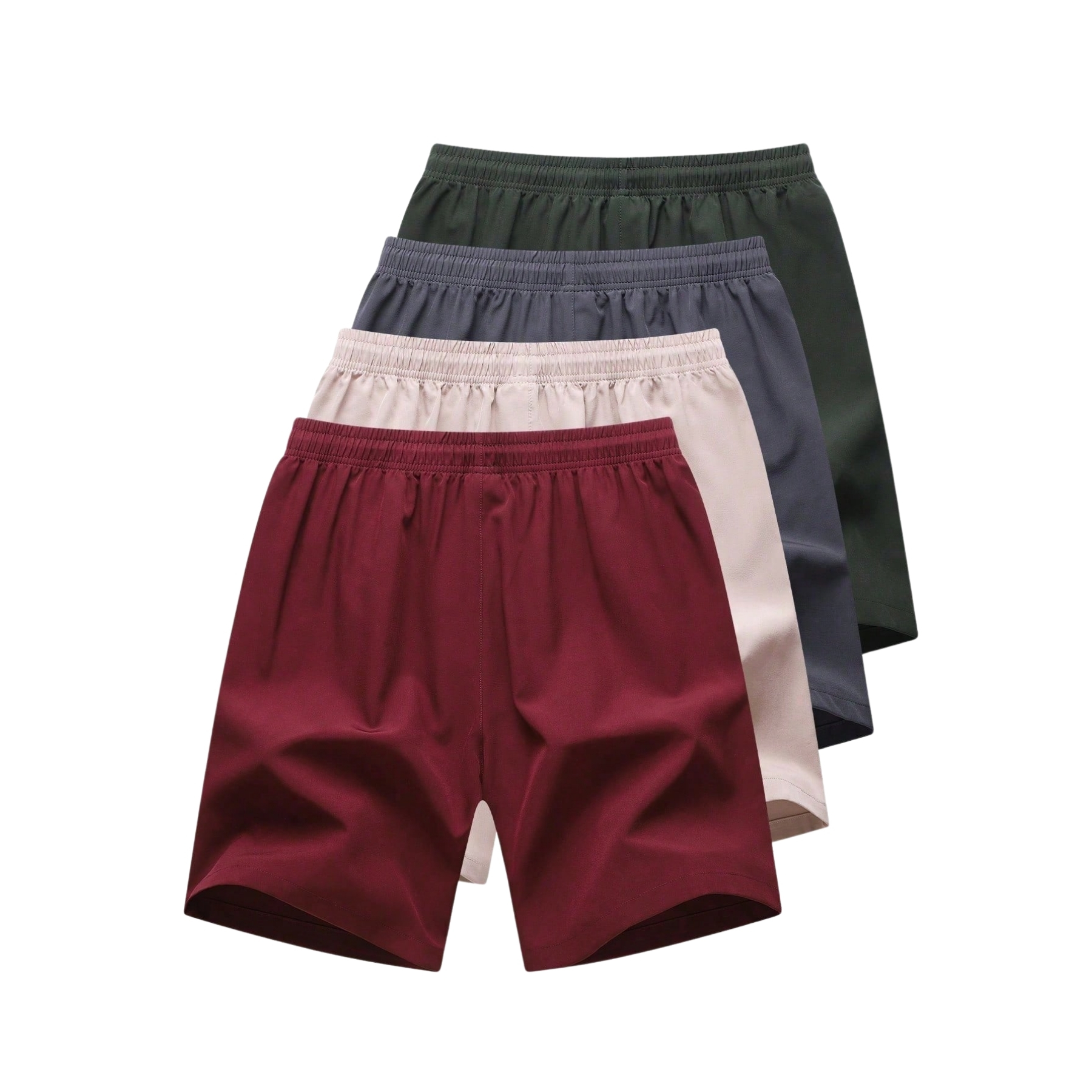 4 Piece Summer Casual Loose Shorts Set