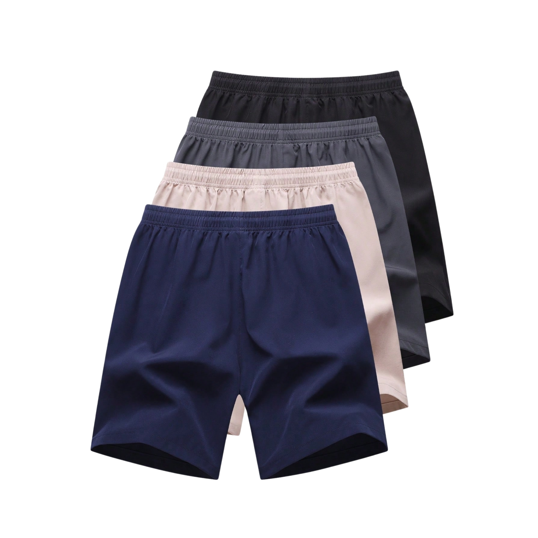 4 Piece Summer Casual Loose Shorts Set
