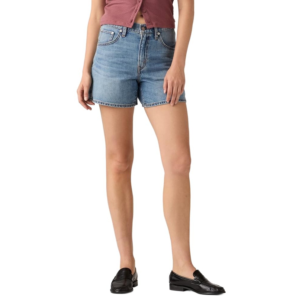 Everyday Casual Denim Shorts With Pockets For Women