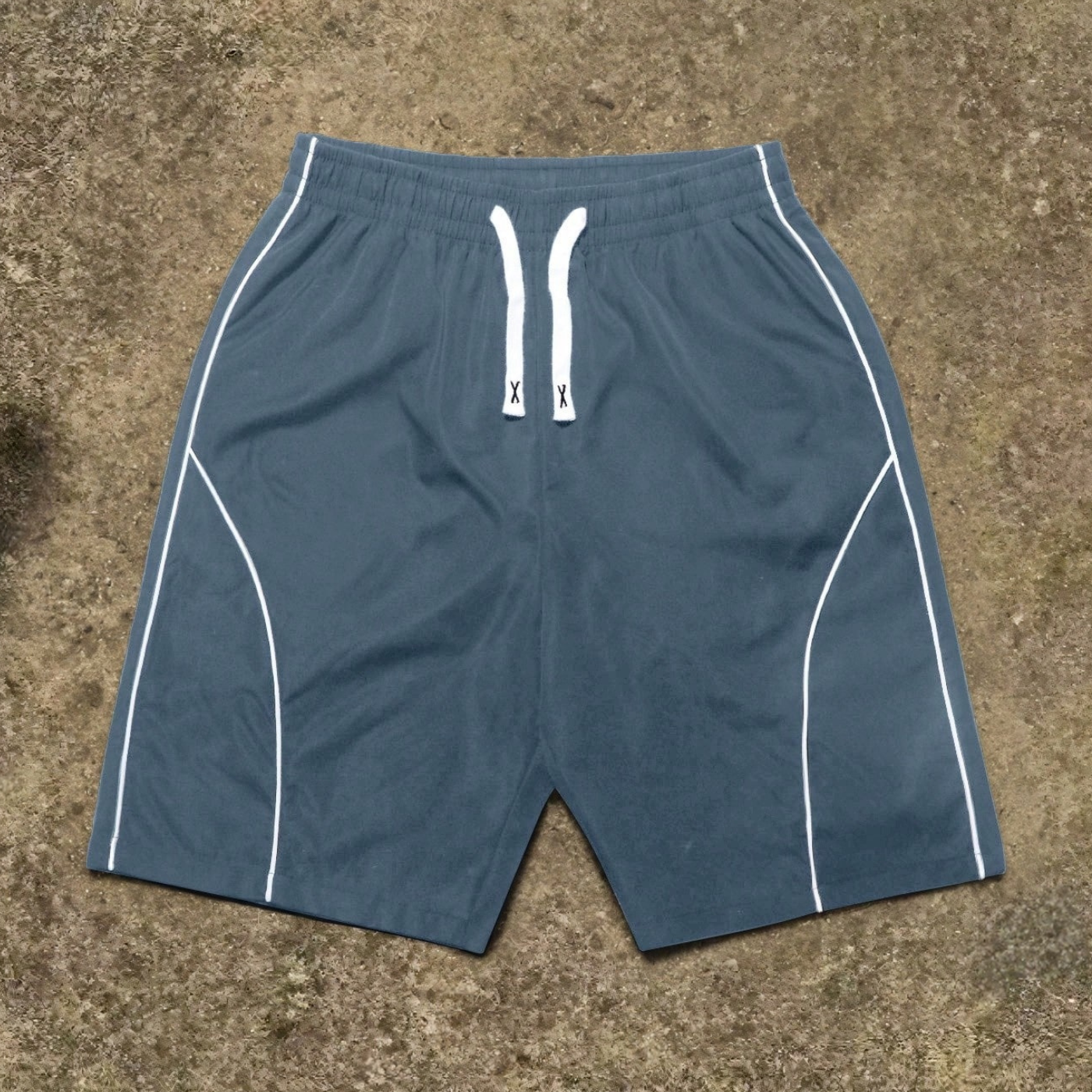 Casual And Striped Beach Bermuda Style Shorts For Men