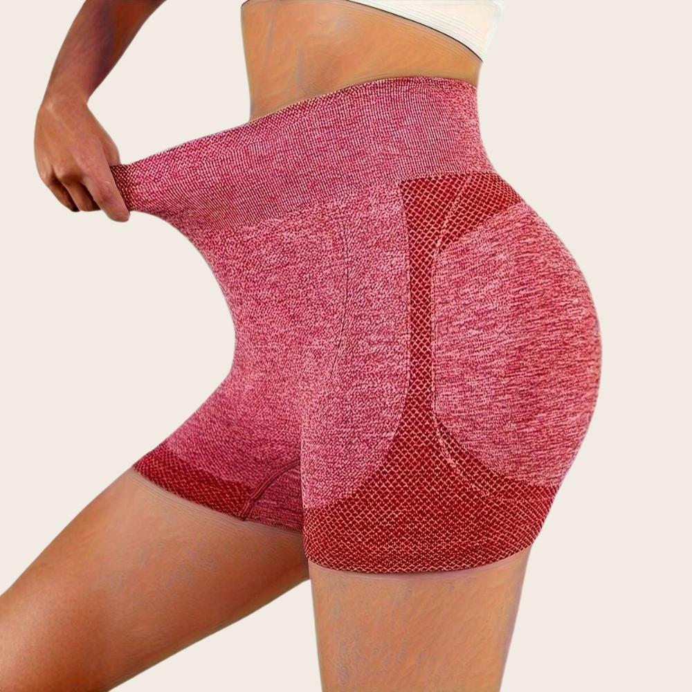 Pack Of 4 Butt Lifting High Yoga Shorts For Women
