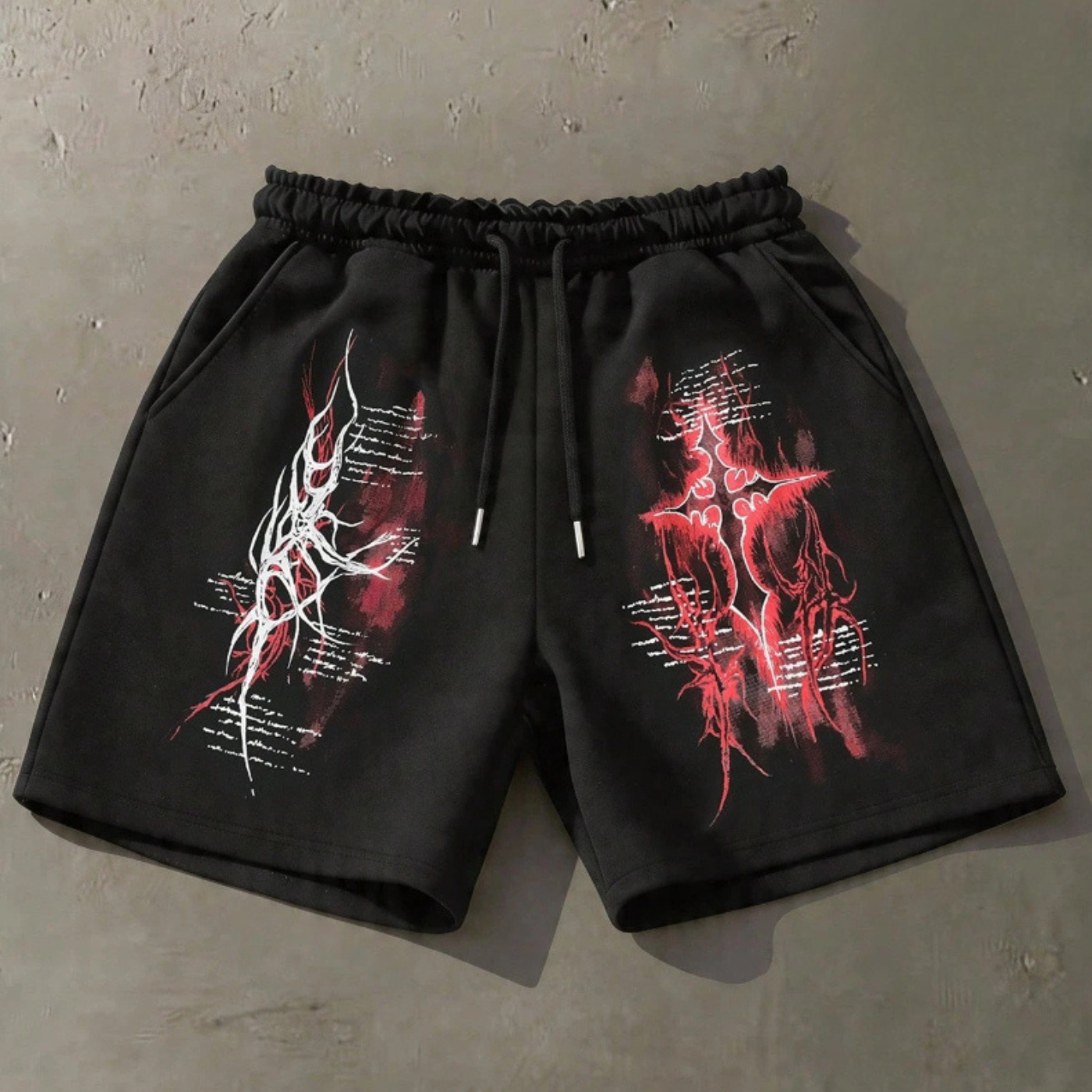 Spring Summer Casual Drawstring Shorts For Men