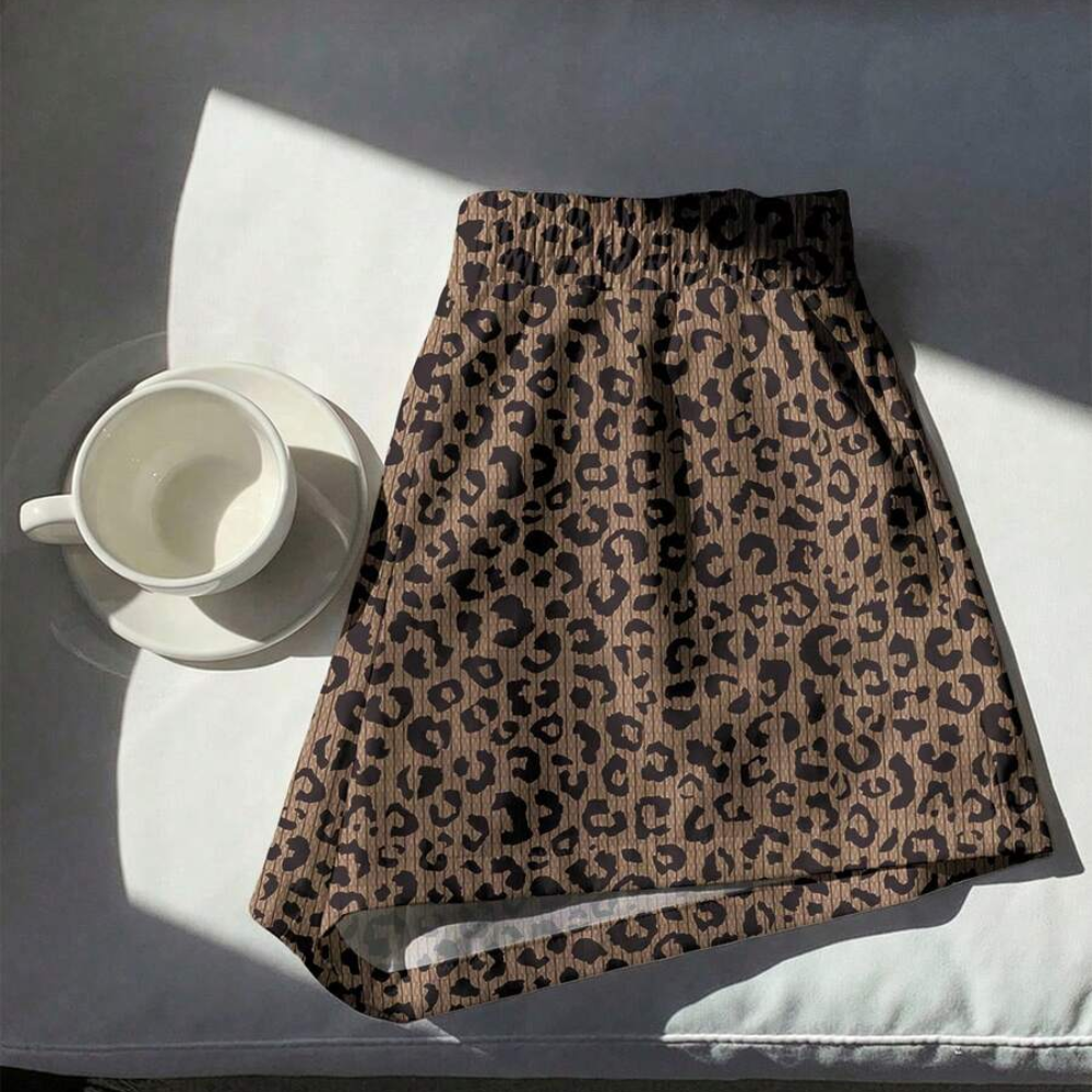 Casual And Vintage Camo Tree Branch Print Mid For Women