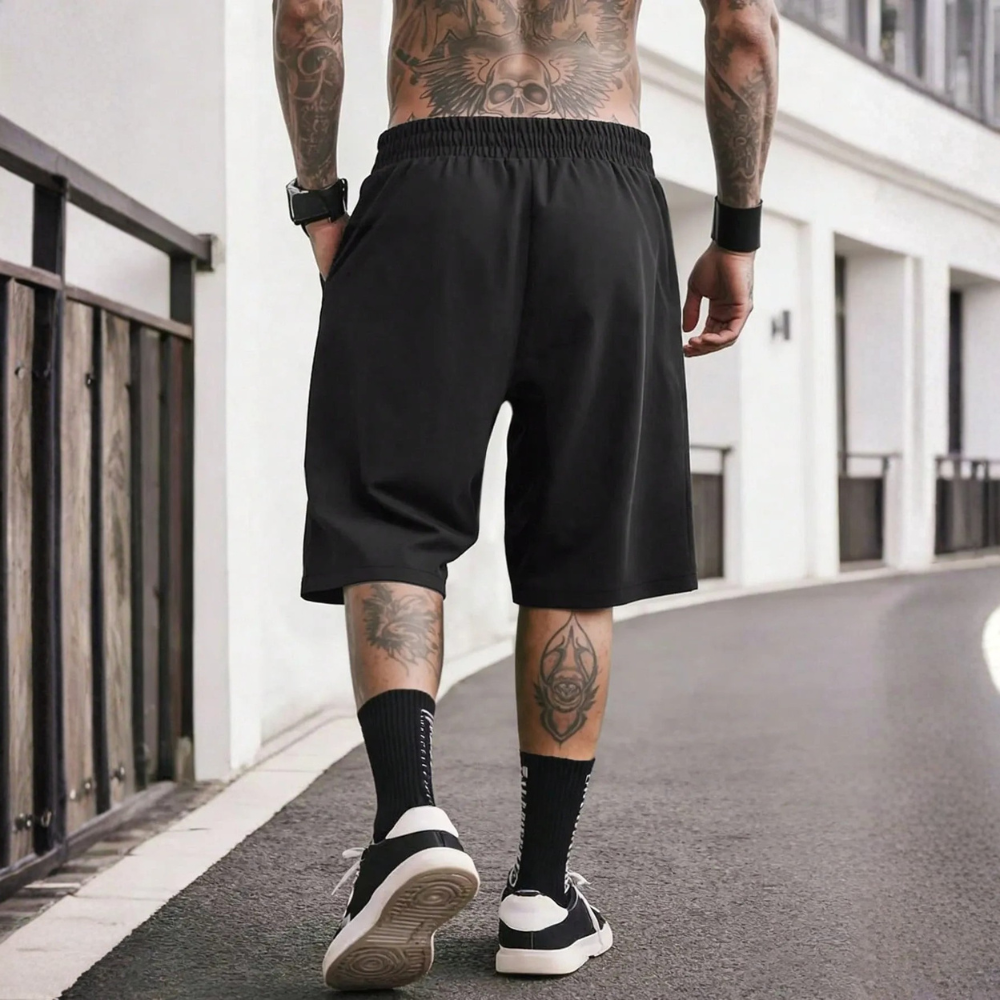 Men’s Loose Fit Knee Length Casual Shorts