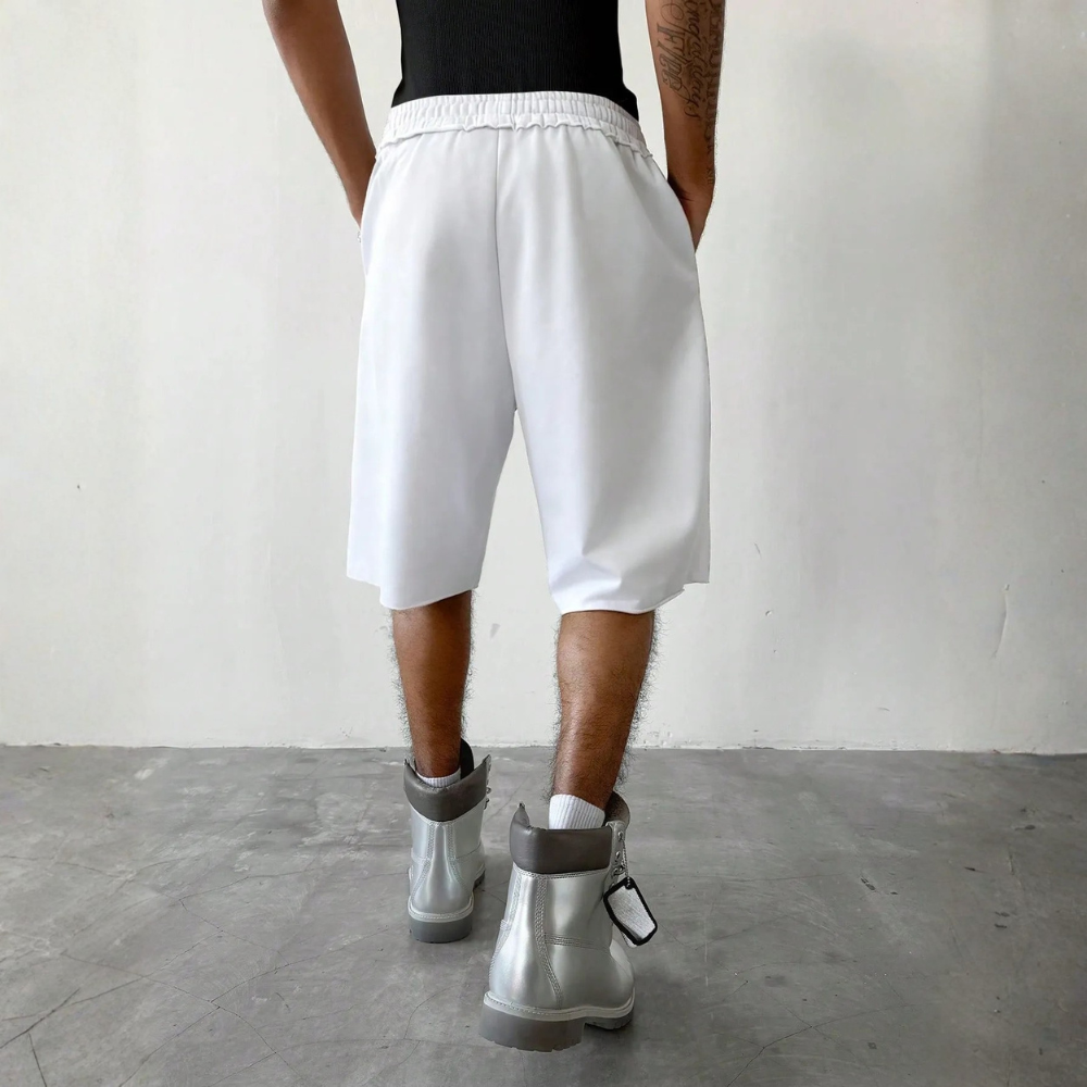Men’s Loose Fit Knee Length Casual Shorts