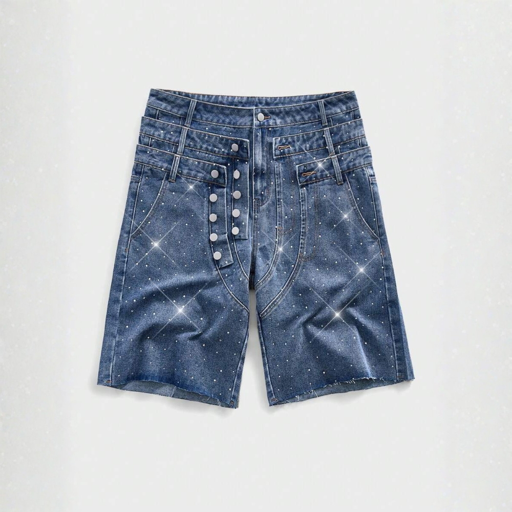 Men’s Loose Fit Casual Denim Shorts For Everyday