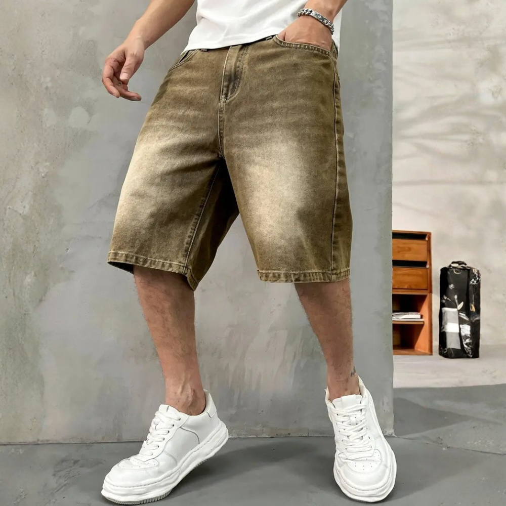 Casual Comfy Denim Shorts Wear For Men