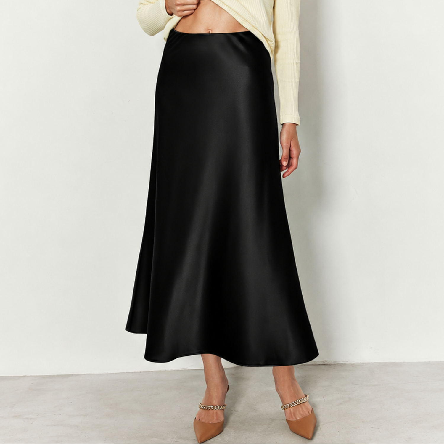 Summer Vacation A Line Flowing Skirt For Women