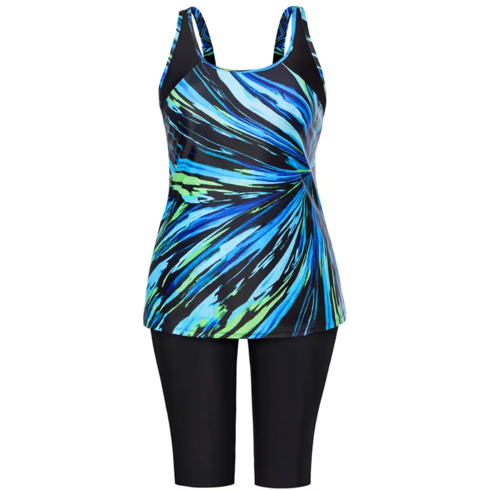 Plus Size Tankini Swimwear Set