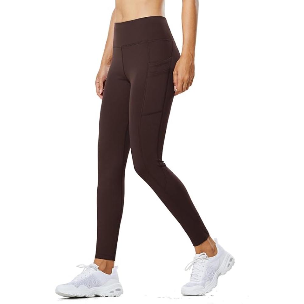 Women Thermal Fleece Leggings With Pockets