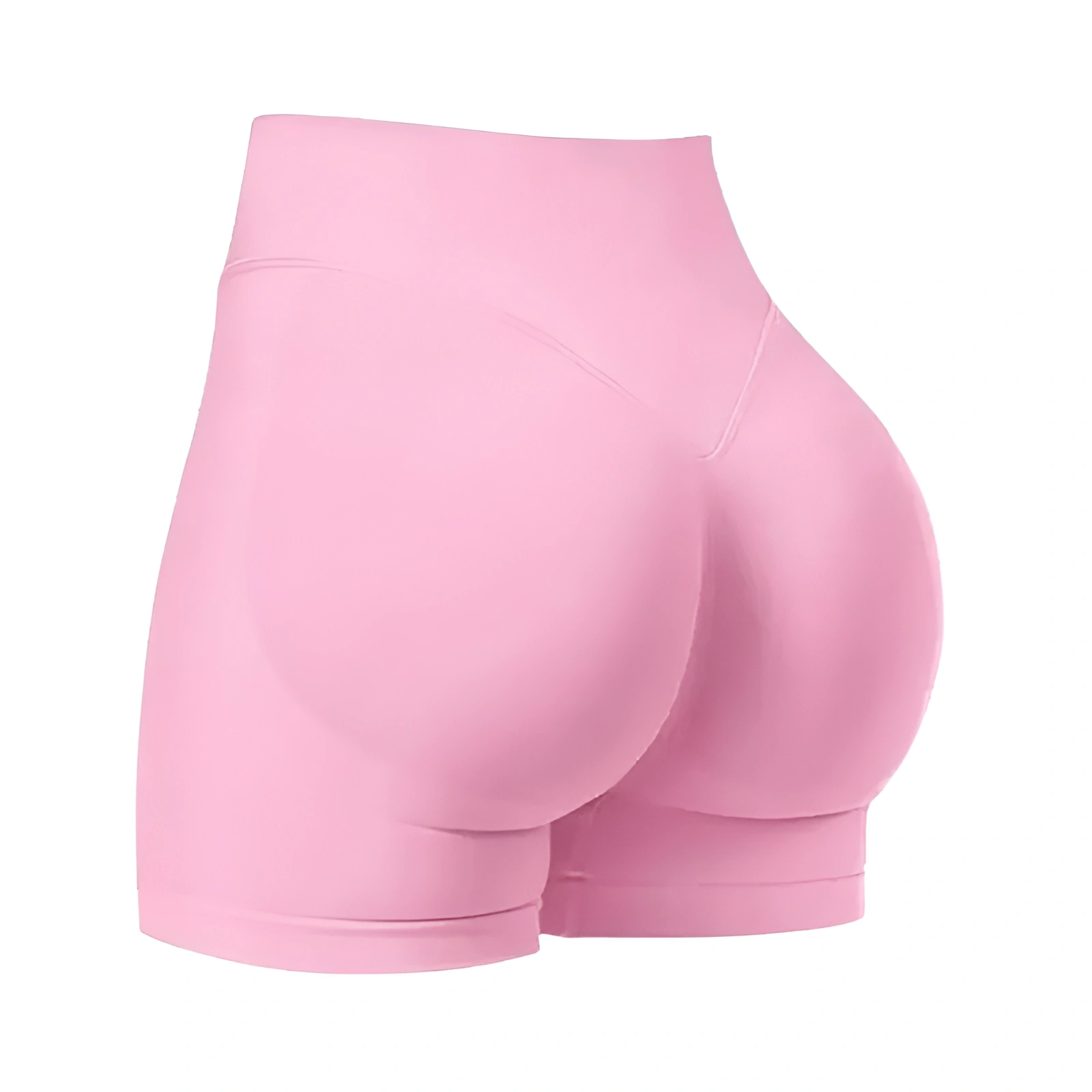 Seamless High Rise Workout Shorts For Women