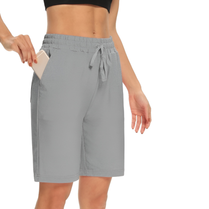 Drawstring Shorts With Pockets For Everyday Activities
