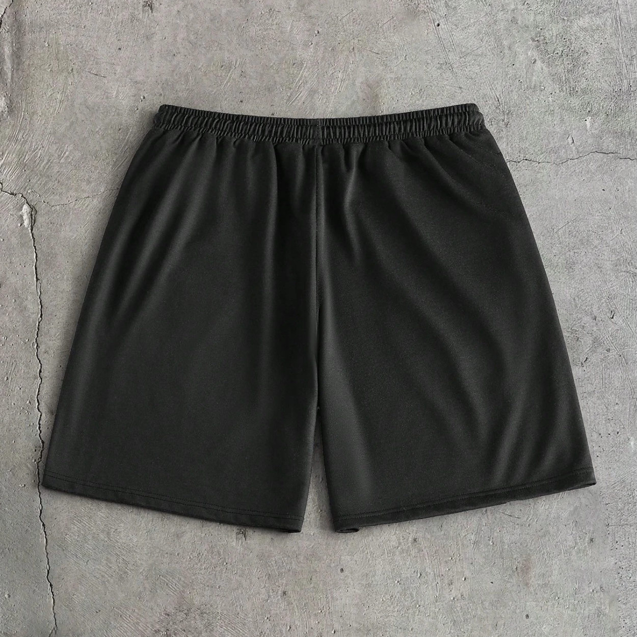 Casual Printed Drawstring Fleece Summer Shorts For Men