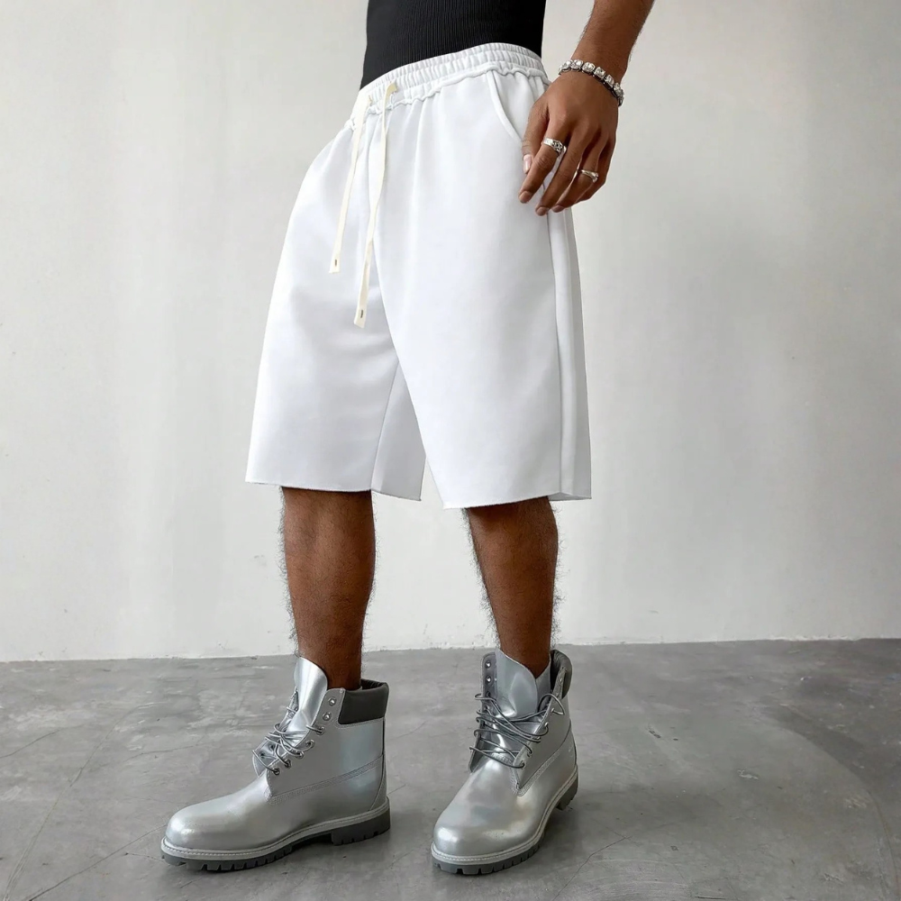 Men’s Loose Fit Knee Length Casual Shorts